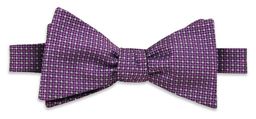 Fioletowa Elegancka Wiązana Mucha -EM Mens Accessories- Męska,