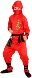 Kostium Ninja Czerwony Smok
