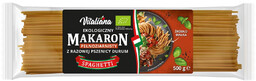 Vitaliana Makaron spaghetti semolinowy razowy 500 g (EKO)