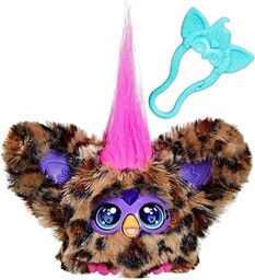 Furby Furblets Chee-Chee, miniaturowy, pluszowy, zabawkowy gepard