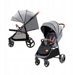 Kinderkraft Grande Plus Wózek Spacerowy Spacerówka Składana Dziecięca