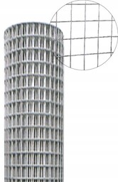Siatka Hodowlana Kwadratowa 1m x 25m Ocynkowana Oczko