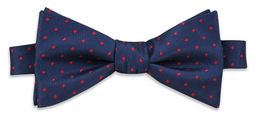 Chabrowa Elegancka Wiązana Mucha -EM Mens Accessories- Męska,