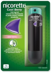 Nicorette Cool Berry aerozol 13,6mg/ml - 150 dawek