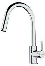 Franke Lina Pull-Out Chrom Mosiądz/Chrom Bateria kuchenna