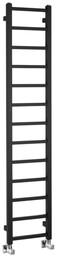 Sapho METRO LIGHT grzejnik łazienkowy 300x1500 mm czarny