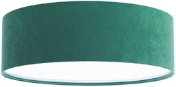 Lumes Zielony Plafon Z Welurowym Abażurem T0-B43