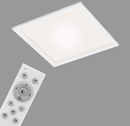 Briloner Leuchten Panel LED, lampa sufitowa WiFi, ściemniana,