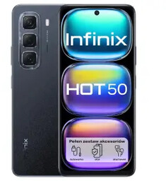 Infinix Hot 50 8/128GB 6,78" 120Hz 50Mpix Czarny