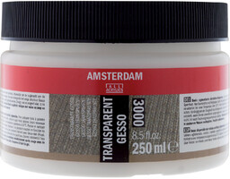 Talens Amsterdam Gesso grunt akryl 250ml Transp