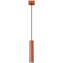 Lumes Czerwona pojedyńcza lampa sufitowa - 6X M057