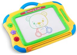 Znikopis, tablica do rysowania, Ricokids, żółty