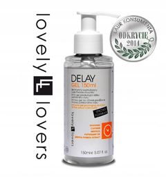 Delay Gel Lube żel wydłużający czas stosunku