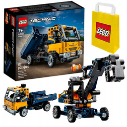 Lego Technic 2w1 Wywrotka Koparka 42147 Torba papierowa