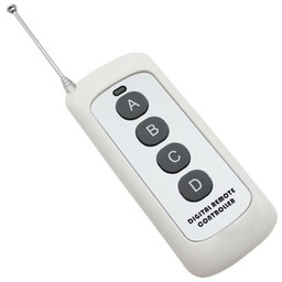 Pilot radio RF 433Mhz 4 przyciski model 1000-E4B