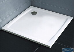 RAVAK XA037711010 PERSEUS PRO FLAT Brodzik kwadratowy 90x90,