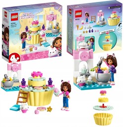 Lego Koci domek Gabi Pieczenie tortu z Łakotkiem
