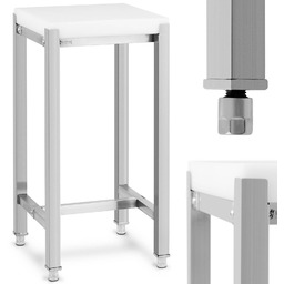 Kloc masarski rozbiorowy z polietylenu na stalowej podstawie