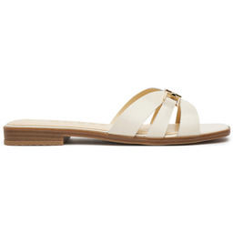 Klapki Guess FLJRLL LEA19 Beżowy