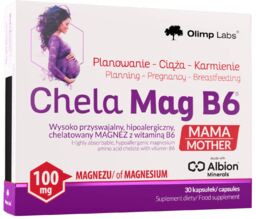Olimp Chela Mag B6 Mama, 30 kapsułek