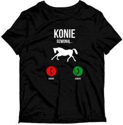 Koszulka Konie dzwonią... Prezent T-shirt