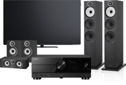 Loewe WE.SEE.OLED55 (czarny) + RXA2A (czarny) + B&W