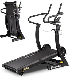 Insportline Profesjonalna bieżnia treningowa bezsilnikowa Hill Pro -