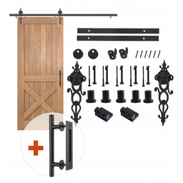 Zestaw do drzwi przesuwnych z uchwytem Grip, 2m,