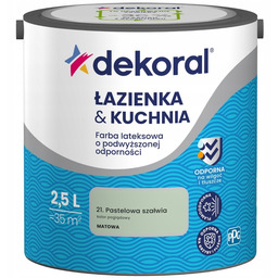Dekoral Łazienka&kuchnia 2,5l Pastelowa Szałw