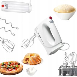 Mikser ręczny Bosch CleverMixx MFQ3010 300W Turbo Końcówki