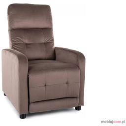 Fotel relaksacyjny OTUS VELVET Signal Cappuccino