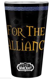 World of Warcraft szklanka Alliance