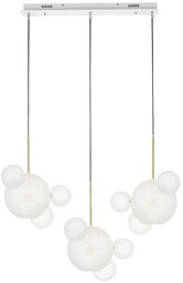 Lampa wisząca CAPRI LINE 3 złota / biała