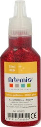 Glitter Glue 25 ml Czerwony