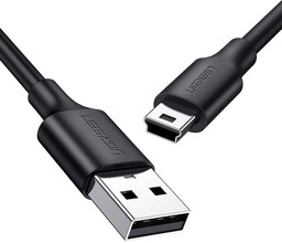 Ugreen US132 USB do Mini USB, 0.5m czarny