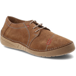 Artiker Beżowe Półbuty Wygodne Obuwie Damskie