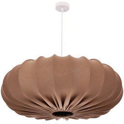 Lumes Nowoczesna lampa wisząca w kolorze mokka N1-T01