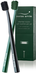 SWISS SMILE Herbal Bliss SET 2szt. CZARNA+ZIELONA (E061/078)