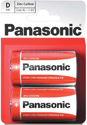 Trwałe baterie Panasonic R14 C - 2 szt.