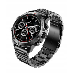 Smartwatch Garett V14 Czarny Stalowy