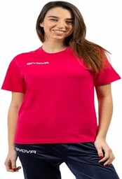 Givova, t-shirt fresh, fuxia fluo, XL