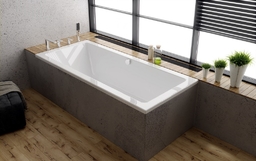 Riho Lusso wanna prostokątna 170x75cm nogi+syfon B007001005/207093/19975