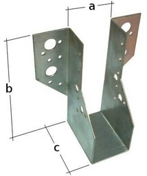 Wieszak belki WB-11 50mm x 145mm x 75mm