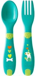 Chicco Pierwsze Sztućce Plastikowe 12m+ Uniwersalny kolor