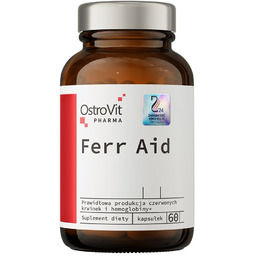 OSTROVIT Pharma Ferr Aid żelazo organiczne i witaminy