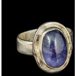 Pakamera Pierścionek retro tanzanit