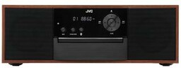 JVC RD-E761 16W Bluetooth Radio FM Czarno-brązowy Mikro
