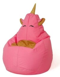 Go Gift Pufa worek sako JEDNOROŻEC różowy XL