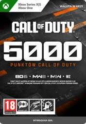 Kod aktywacyjny MICROSOFT Waluta w grze 5000 Punktów