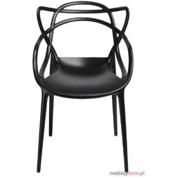 Krzesło LEXI inspirowane Master Chair Czarny